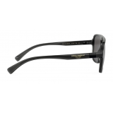 Dolce & Gabbana - Step Injection Sunglasses - Grey Black - Dolce & Gabbana Eyewear