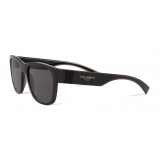 Dolce & Gabbana - Step Injection Sunglasses - Grey Black - Dolce & Gabbana Eyewear