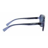 Dolce & Gabbana - Step Injection Sunglasses - Blue Black - Dolce & Gabbana Eyewear