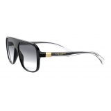 Dolce & Gabbana - Step Injection Sunglasses - Black - Dolce & Gabbana Eyewear