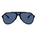 Dolce & Gabbana - Viale Piave 2.0 Sunglasses - Black Blue - Dolce & Gabbana Eyewear