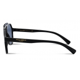 Dolce & Gabbana - Viale Piave 2.0 Sunglasses - Black Blue - Dolce & Gabbana Eyewear