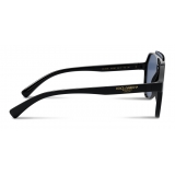 Dolce & Gabbana - Viale Piave 2.0 Sunglasses - Black Blue - Dolce & Gabbana Eyewear