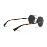 Dolce & Gabbana - Less is Chic Sunglasses - Gun Metal Havana - Dolce & Gabbana Eyewear