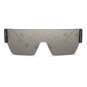 Dolce & Gabbana - Millennial Star Sunglasses - Black - Dolce & Gabbana Eyewear