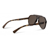 Dolce & Gabbana - Viale Piave 2.0 Sunglasses - Havana - Dolce & Gabbana Eyewear