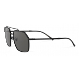 Dolce & Gabbana - Gros Grain Sunglasses - Black - Dolce & Gabbana Eyewear