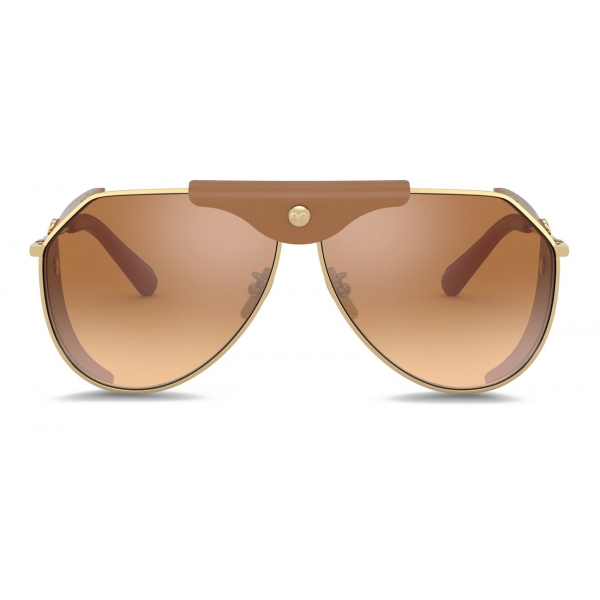 Dolce & Gabbana - Panama Sunglasses - Gold Camel - Dolce & Gabbana Eyewear