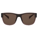 Dolce & Gabbana - Occhiale da Sole Step Injection - Marrone Nero - Dolce & Gabbana Eyewear