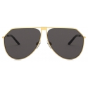 Dolce & Gabbana - Slim Sunglasses - Gold - Dolce & Gabbana Eyewear