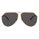 Dolce & Gabbana - Slim Sunglasses - Gold - Dolce & Gabbana Eyewear