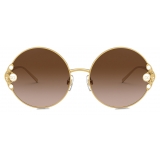 Dolce & Gabbana - Occhiale da Sole Filigree & Pearls - Oro - Dolce & Gabbana Eyewear