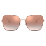 Dolce & Gabbana - Slim Sunglasses - Pink Gold - Dolce & Gabbana Eyewear