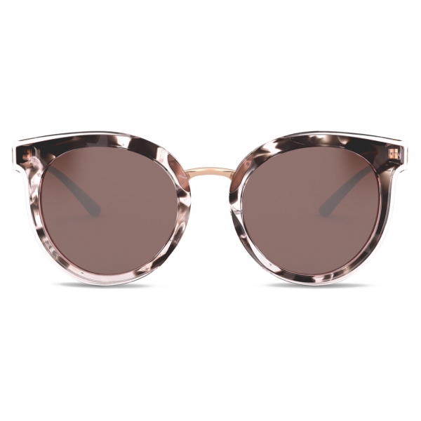 Dolce & Gabbana - Double Line Sunglasses - Black Pink - Dolce & Gabbana Eyewear