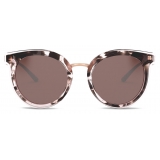 Dolce & Gabbana - Double Line Sunglasses - Black Pink - Dolce & Gabbana Eyewear