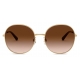 Dolce & Gabbana - Occhiale da Sole Slim - Oro Marrone - Dolce & Gabbana Eyewear