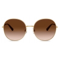 Dolce & Gabbana - Slim Sunglasses - Gold Brown - Dolce & Gabbana Eyewear