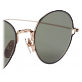 Thom Browne - Gold Round Sunglasses - Thom Browne Eyewear