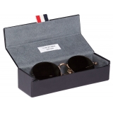 Thom Browne - Gold Round Sunglasses - Thom Browne Eyewear