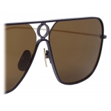 Thom Browne - Black Rectangular Sunglasses - Thom Browne Eyewear