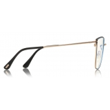 Tom Ford - Square Opticals Glasses - Occhiali da Vista Quadrati - Nero - FT5574-B - Occhiali da Sole - Tom Ford Eyewear