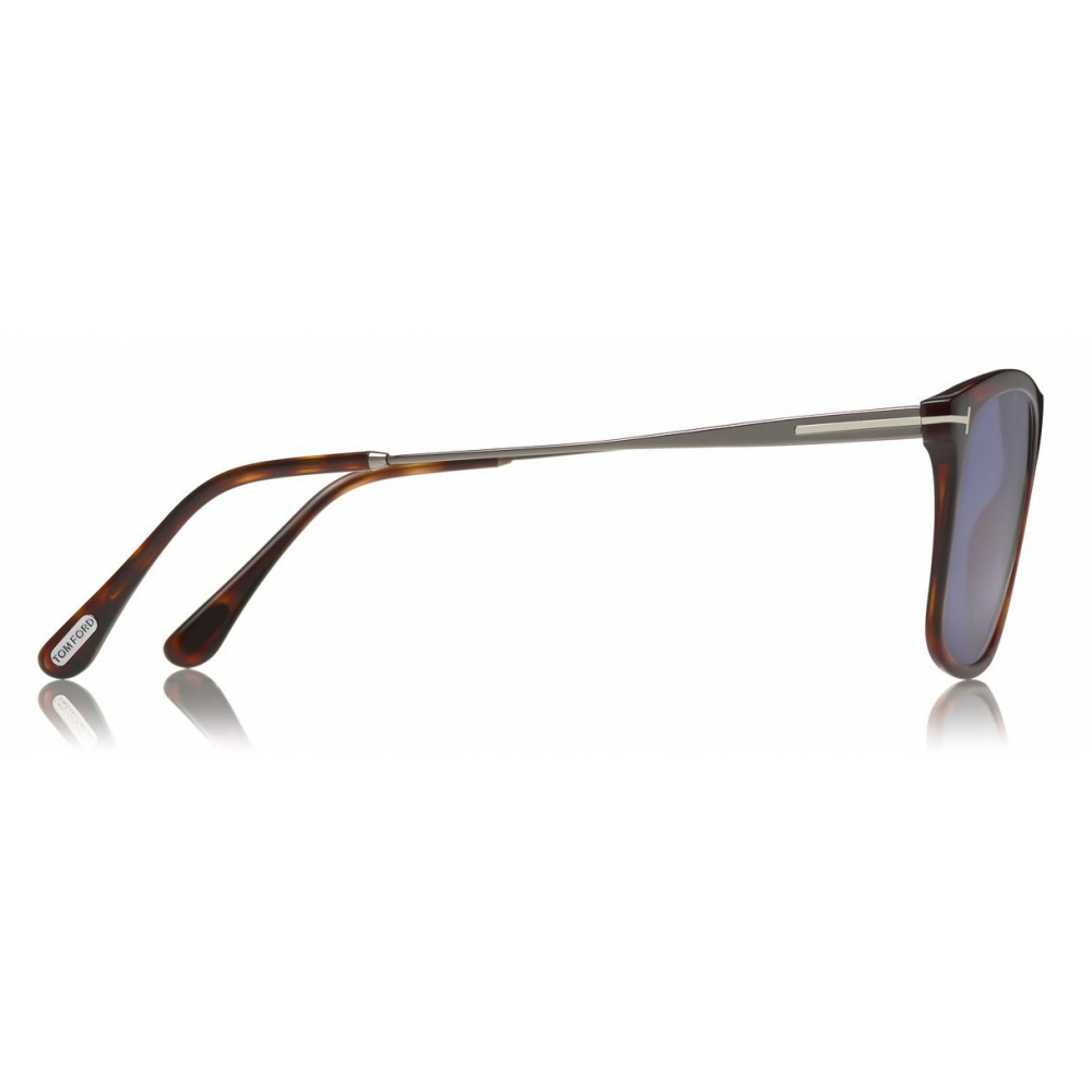 Tom Ford - Max Sunglasses - Square Acetate Sunglasses - Red Havana - FT0588  - Sunglasses - Tom Ford Eyewear - Avvenice