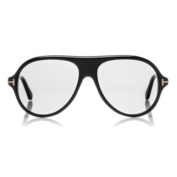 Tom Ford - Tom N.1 Sunglasses - Occhiali da Sole in Vero Corno - Corno Nero - FT5437-P - Occhiali da Sole - Tom Ford Eyewear