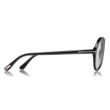 Tom Ford - Tom N.1 Sunglasses - Real Horn Frame Sunglasses - Black Horn - FT5437-P - Sunglasses - Tom Ford Eyewear