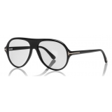 Tom Ford - Tom N.1 Sunglasses - Real Horn Frame Sunglasses - Black Horn - FT5437-P - Sunglasses - Tom Ford Eyewear