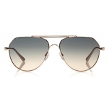 Tom Ford - Andes Sunglasses - Occhiali da Sole Stile Pilota in Metallo - Oro - FT0670 - Occhiali da Sole - Tom Ford Eyewear