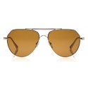 Tom Ford - Andes Sunglasses - Occhiali da Sole in Metallo - Oro Rosa Marroni - FT0670 - Occhiali da Sole - Tom Ford Eyewear