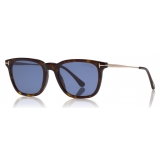 Tom Ford - Arnaud Sunglasses - Occhiali da Sole in Acetato - Havana - FT0625 - Occhiali da Sole - Tom Ford Eyewear