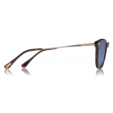 Tom Ford - Arnaud Sunglasses - Occhiali da Sole in Acetato - Havana - FT0625 - Occhiali da Sole - Tom Ford Eyewear