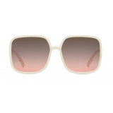 Dior - Sunglasses - DiorSoStellaire1 - Shaded Brown Ivory - Dior Eyewear