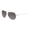 Dior - Sunglasses - DiorRiding - Silver Red - Dior Eyewear