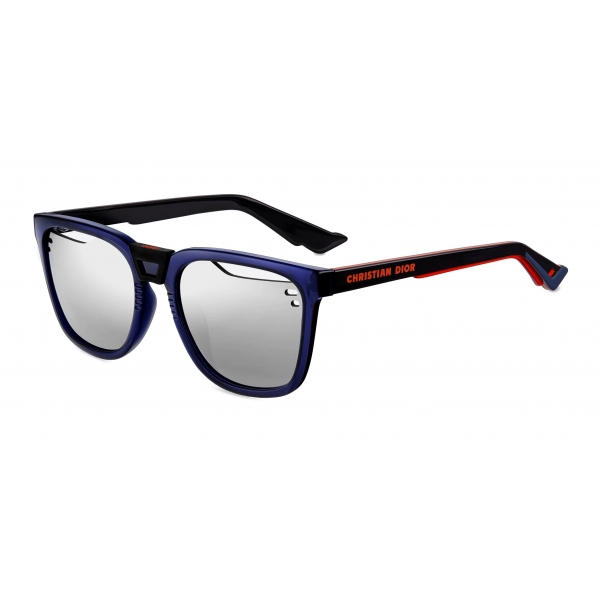 Dior - Sunglasses - DiorB24.2 - Translucent Blue - Dior Eyewear