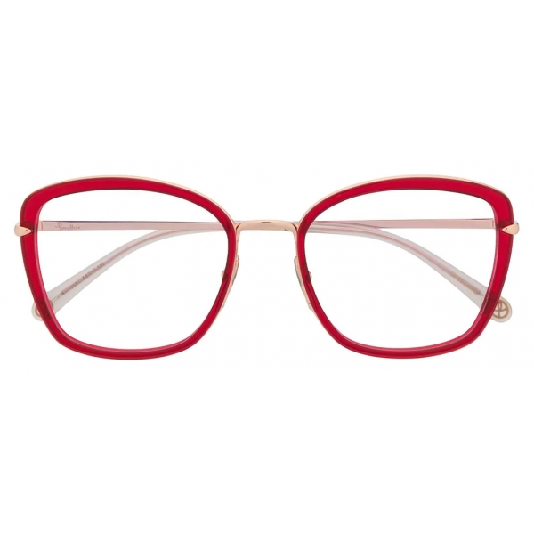 Pomellato - Square Frame Glasses - Red Gold - Pomellato Eyewear