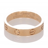Cartier Vintage - 18K Love Ring - Cartier Ring in Gold 18K - Luxury High Quality