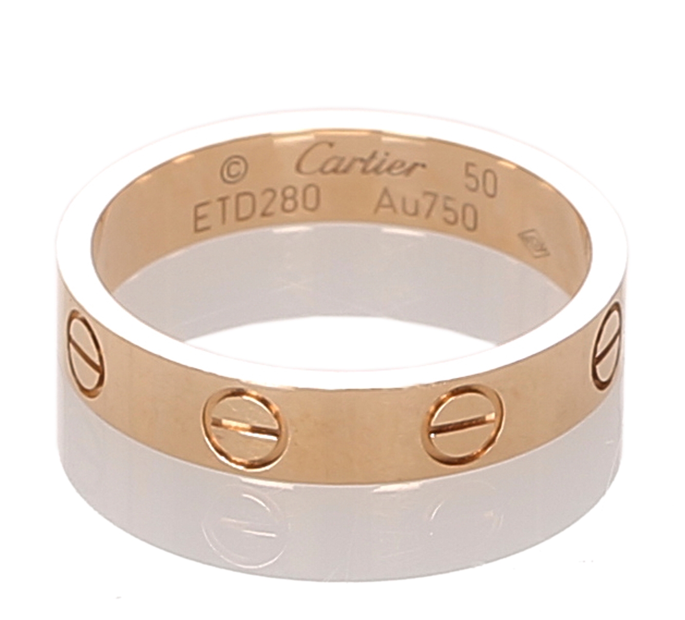 Humoristisch risico Actie Cartier Vintage - 18K Love Ring - Cartier Ring in Gold 18K - Luxury High  Quality - Avvenice