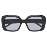 Pomellato - Oversize Frame Sunglasses - Black - Pomellato Eyewear