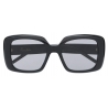 Pomellato - Oversize Frame Sunglasses - Black - Pomellato Eyewear