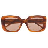 Pomellato - Oversize Frame Sunglasses - Tortoishell - Pomellato Eyewear
