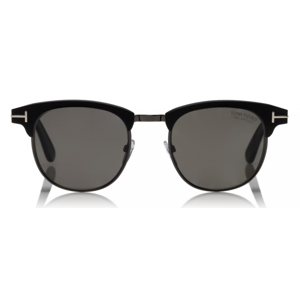 Tom Ford - Polarized Laurent Sunglasses - Occhiali da Sole Quadrati - Nero - FT0623-P - Occhiali da Sole - Tom Ford Eyewear