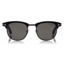 Tom Ford - Polarized Laurent Sunglasses - Square Sunglasses - Black - FT0623-P - Sunglasses - Tom Ford Eyewear