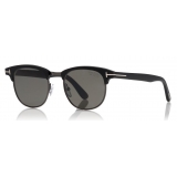 Tom Ford - Polarized Laurent Sunglasses - Square Sunglasses - Black - FT0623-P - Sunglasses - Tom Ford Eyewear