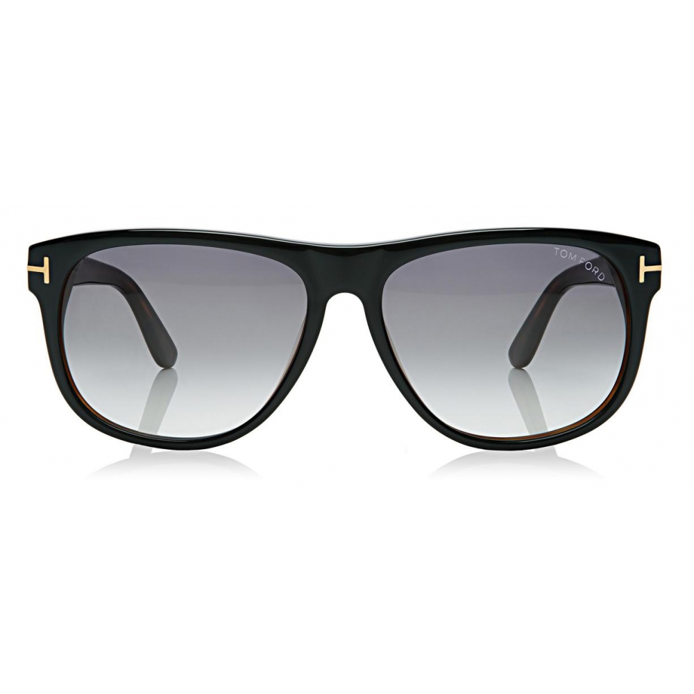 Tom Ford - Olivier Soft Sunglasses - Acetate Sunglasses - Black - FT0236 - Sunglasses Tom Ford Eyewear Avvenice
