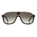 Tom Ford - Elliot Square Sunglasses - Square Sunglasses - Dark Havana - FT0335 - Sunglasses - Tom Ford Eyewear