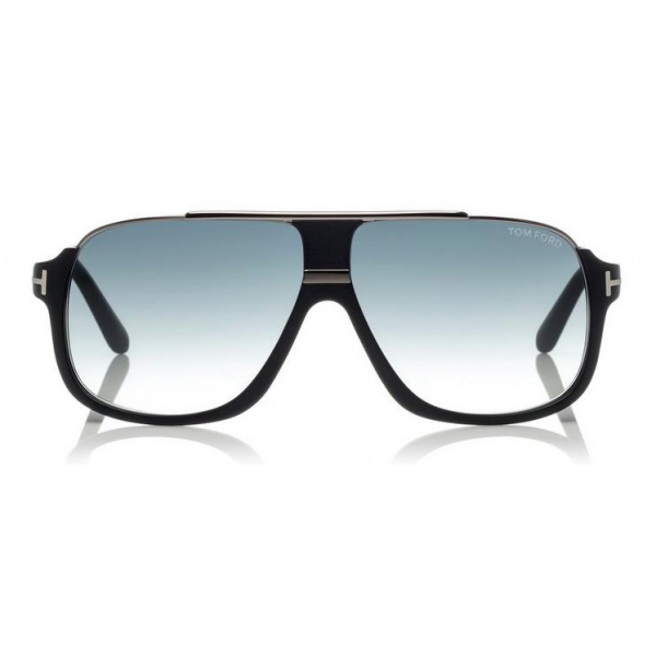 Tom - Elliot Square Sunglasses - Square Sunglasses - Matte Black - FT0335 - Sunglasses Ford Eyewear - Avvenice