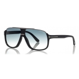 Tom Ford - Elliot Square Sunglasses - Occhiali da Sole Quadrati - Nero Opaco - FT0335 - Occhiali da Sole - Tom Ford Eyewear