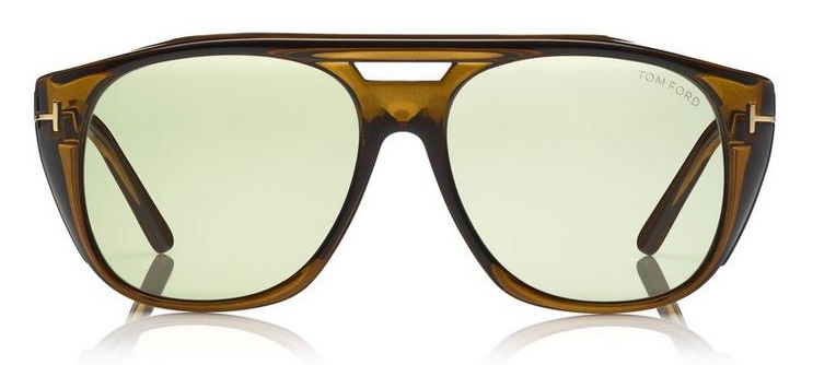 Tom Ford Green Square Men's Sunglasses FT0969-K 57N 55 889214333865 -  Sunglasses - Jomashop